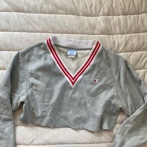 Cropped sweatshirt
